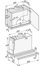 Hotte casquette Miele DAS 4630