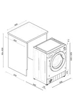 Lave-linge hublot Candy CBW 48TWME-S