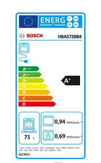 Four encastrable Bosch HBA572BB4