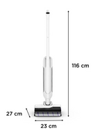Aspirateur laveur Rowenta sans fil X-Clean 10 GZ7035WO Blanc