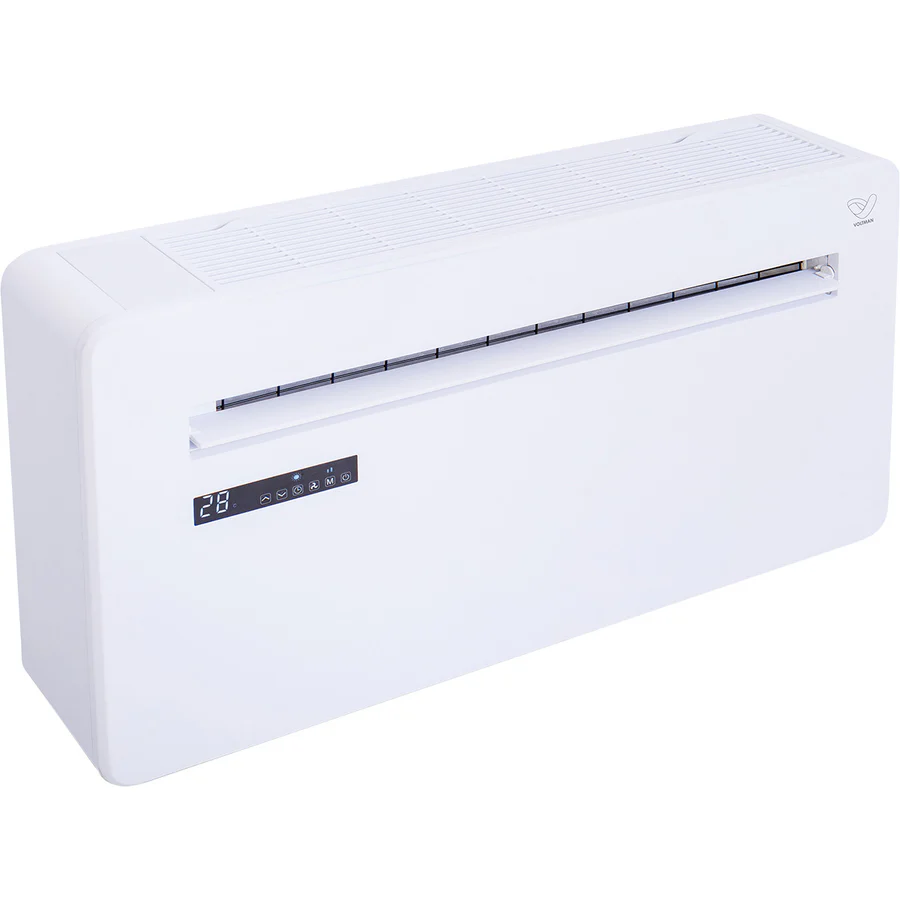 Climatiseur mobile Voltman monobloc mural Kub-E 12000 BTU - 3500W - réversible + Wifi