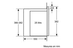 Micro-ondes + Gril Siemens BE555LMB1, iQ500