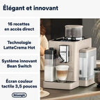 Machine à café à grain Delonghi FEB4455.BG RIVELIA Beige